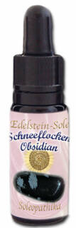 Edelstein-Sole Schneeflockenobsidian 10 ml